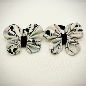 Halloween Skull Hair Ties
